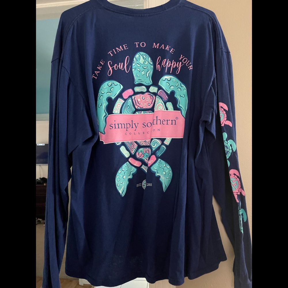 Turtle simply southern shirt